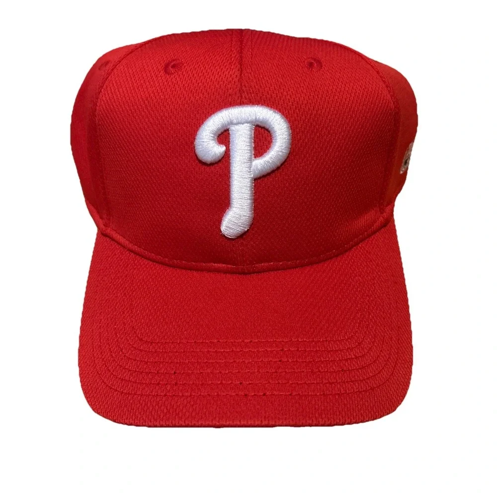 Philadelphia Phillies MLB Ball Cap Adult Size OSFM Adjustable Strap OC Sports